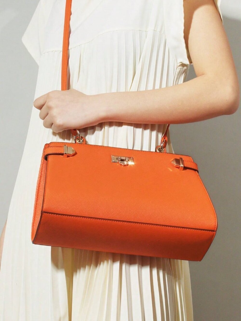 Orange Elegant Women's Purse - Picture 6 of 6